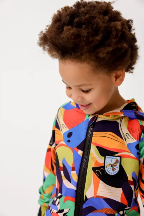 Bluza na zamek z kapturem Hoodie Zip JUNGLE WHISPER Hey Popinjay!