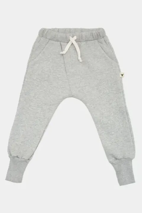 Spodnie ocieplane 222 CLASSIC WARM PANTS GRAY MARL booso