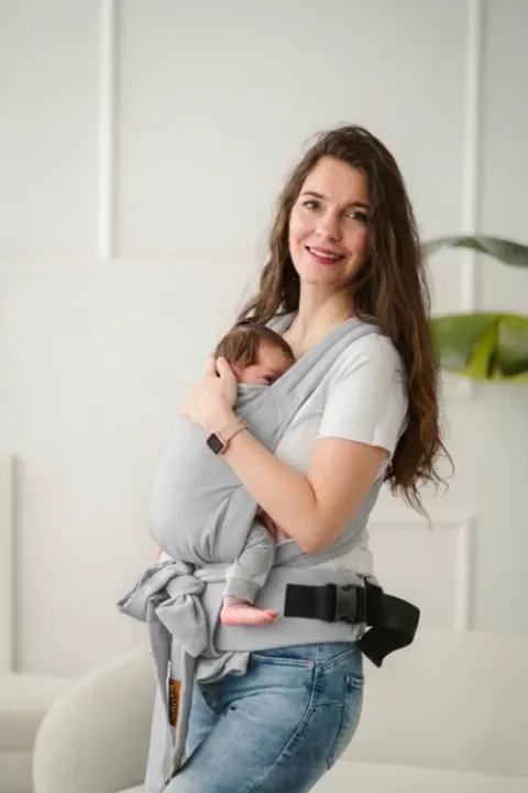 Kavka handy PRO whisper no cotton blend - nosidło hybrydowe regulowane