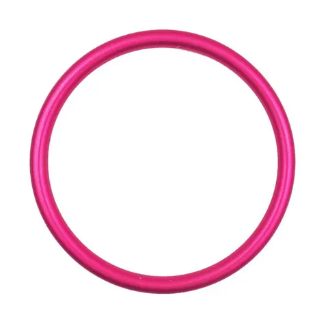Kółko aluminiowe do chust L - pink