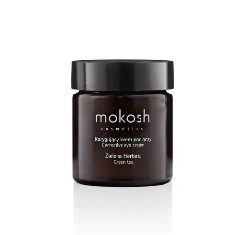 Mokosh Korygujący krem pod oczy Zielona herbata 30 ml + Nawilżający żel do mycia ciała i dłoni 50 ml GRATIS!