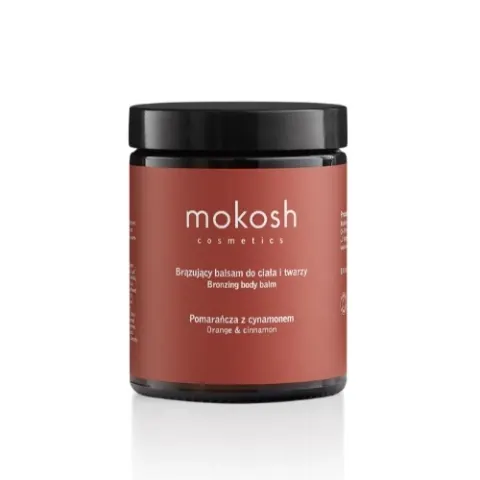 Mokosh Balsam brązujący do twarzy i ciała Pomarańcza z cynamonem 180 ml