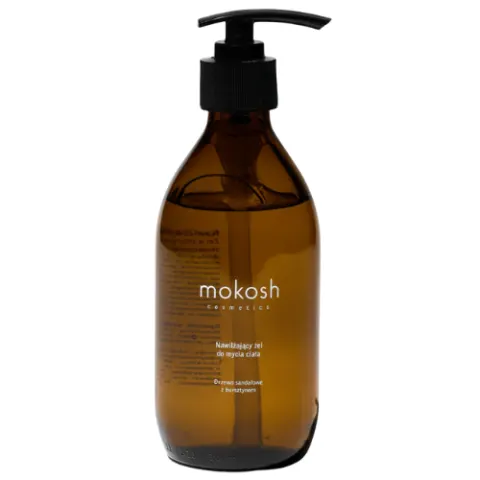 Mokosh Nawilżający żel do mycia ciała Drzewo sandałowe z bursztynem 300 ml