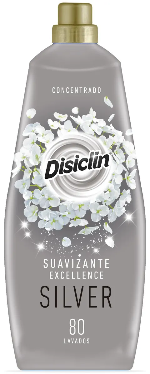 DISICLIN Suavizante Płyn do płukania tkanin Silver - 80 płukań 1440 ml