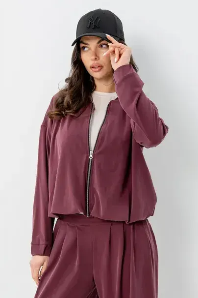 Bluza damska SARA bordowa Bopoco