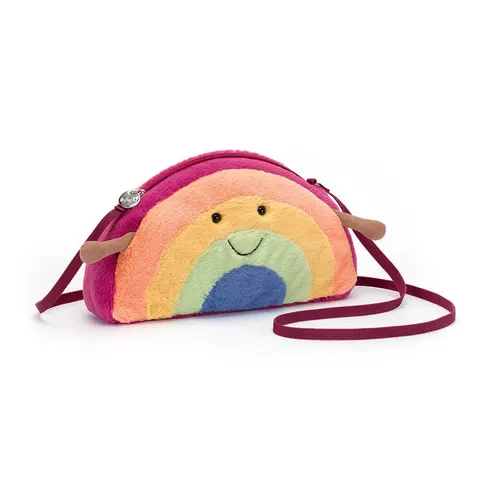Torebka na ramię Uśmiechnięta Tęcza 25 cm / Jellycat