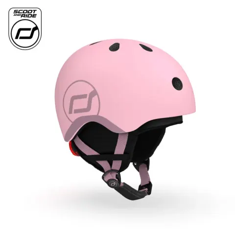 Kask narciarski zimowy XXS-S dzieci 1+ Rose / Scootandride