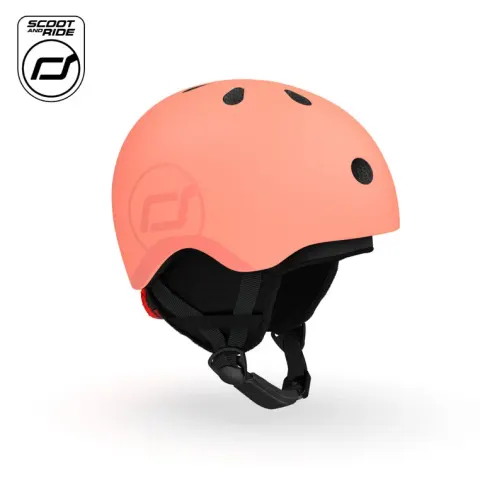 Kask narciarski zimowy S-M dzieci 3+ Peach / Scootandride