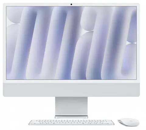 Apple iMac 24" M4 10C CPU/10C GPU/16GB/256GB/Szkło nanostrukturalne/Srebrny (MD3H4ZE/A) (raty 0%)