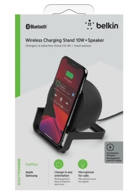 Belkin Podstawka ładująca BoostCharge + głośnik