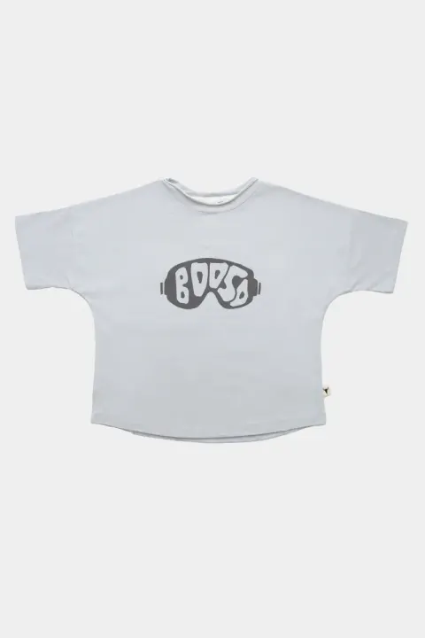 Koszulka 005 GRAY WIDE TEE booso