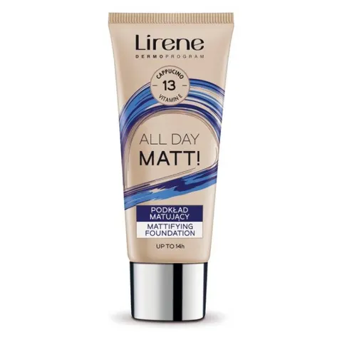 LIRENE Podkład matujący 13 CAPPUCCINO, 30 ml