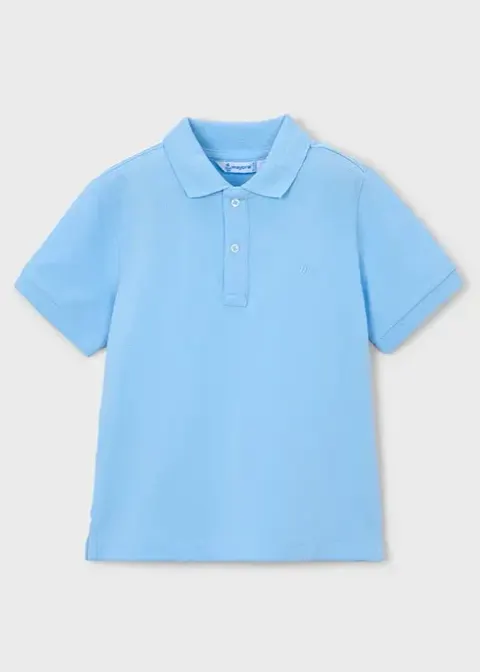Polo basic dla chłopca Błękit Mayoral 26-00150-015