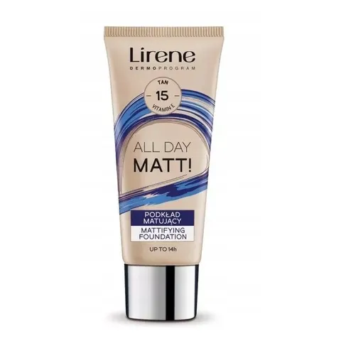 LIRENE Podkład matujący 15 OPALONY, 30 ml