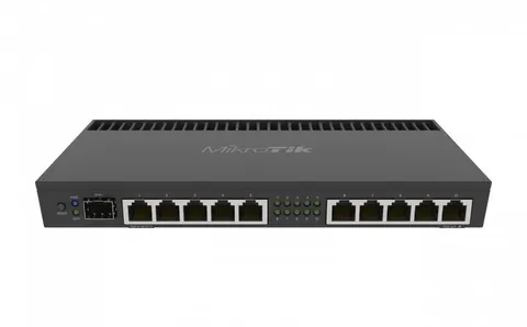 Mikrotik Router xDSL 10xGbE PoE RB4011iGS+RM