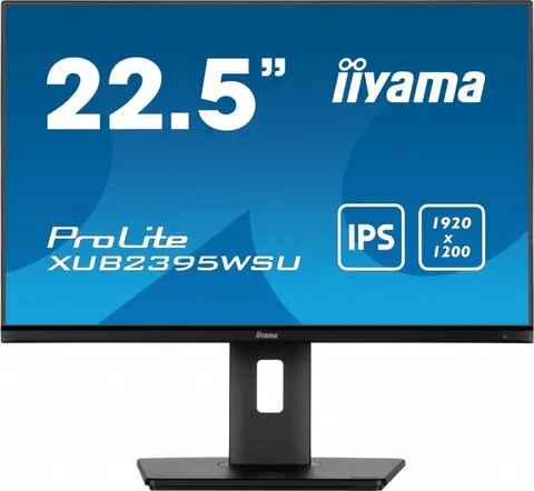 iiyama ProLite XUB2395WSU-B5 monitor komputerowy 57,1 cm (22.5") 1920 x 1200 px WUXGA LED Czarny