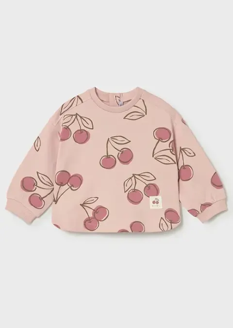 Bluza dla niemowlęcia Różowa Mayoral 26-01495-081