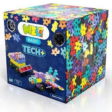 Klocki Meli BASIC Tech+ zestaw klocków 520 szt. 3 lata+ MELI 50902