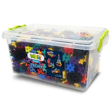 Klocki Meli BASIC Tech+ zestaw klocków 1300 szt. 3 lata+ MELI EDU 50904
