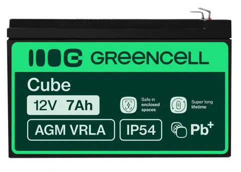 Green Cell Akumulator AGM 12V 7Ah