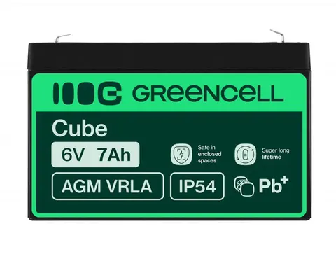 Green Cell Akumulator AGM 6V 7Ah