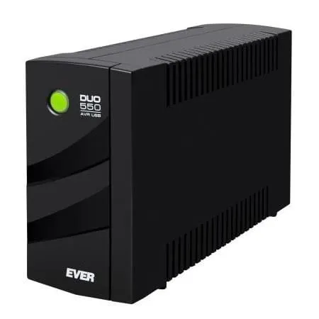 EVER Zasilacz UPS DUO 550 PL AVR USB T/DAVRTO-000K55/01