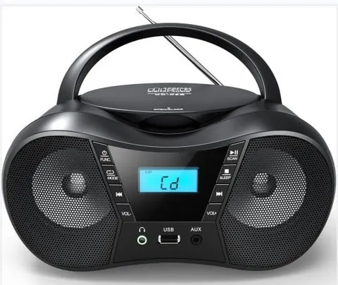 Eltra Radioodtwarzacz CD LILA2 USB/BT czarny