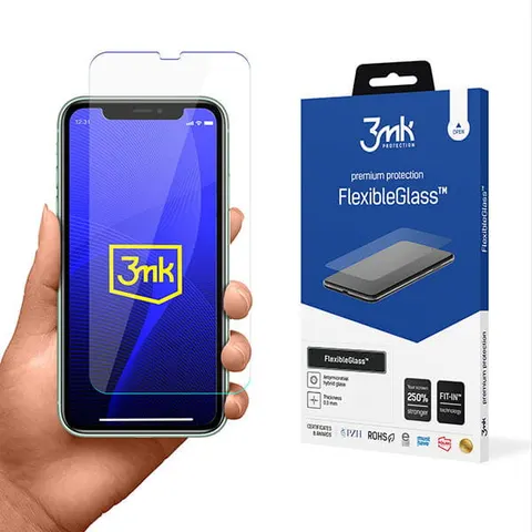 3MK Szkło Hybrydowe FlexibleGlass iPhone 12/12 Pro 6,1