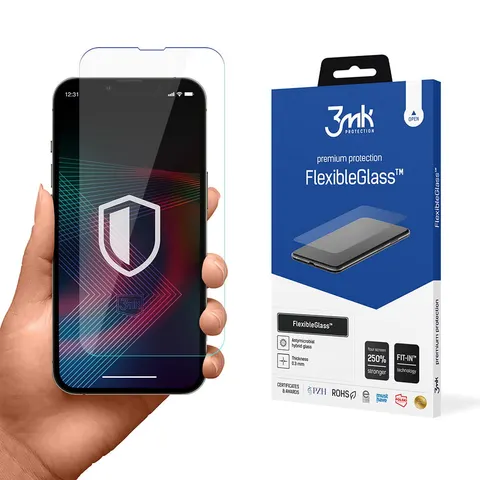 3MK Szkło ochronne Flexible Glass iPhone 14 / 14 Pro