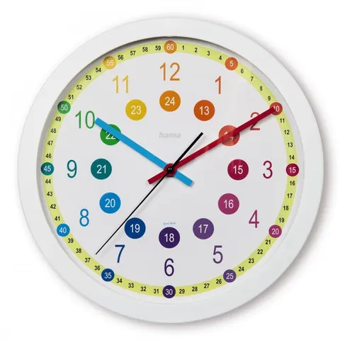 Hama Zegar ścienny Easy learning sal 30cm