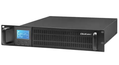 Qoltec Zasilacz awaryjny UPS RACK | 2kVA | 1600W | LCD