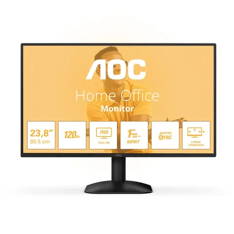 AOC Monitor 23.8 cala 24B31H IPS 120Hz HDMI VGA