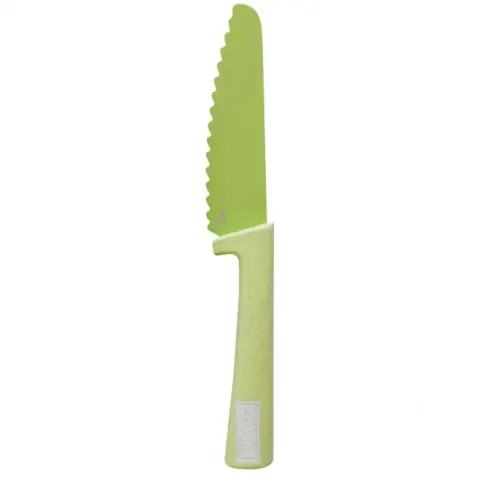 Bezpieczny nóż dla dzieci 3 lata+ Limonka KLYV Classic Kids Knife Kaffir Lime SKAGFA