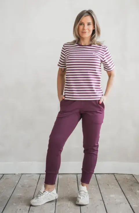 Spodnie damskie Classic Bordo TUSS