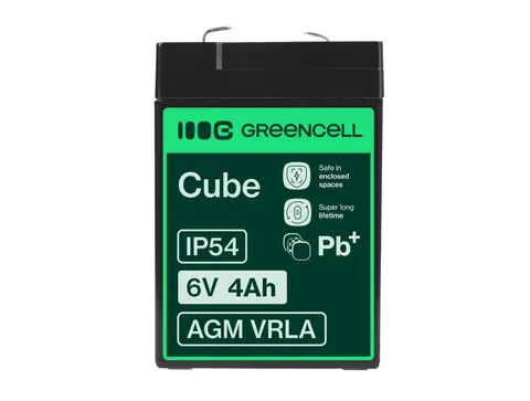 Green Cell Akumulator AGM 6V 4.0Ah