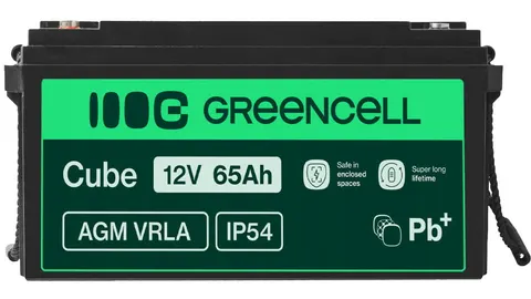 Green Cell Akumulator AGM VRLA 12V 65Ah