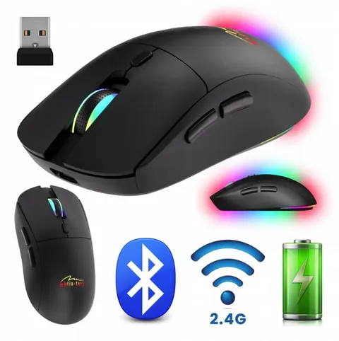 Media-Tech Mysz bezprzewodowa 2w1 (BT/RF)SILENT&RECHARGE
