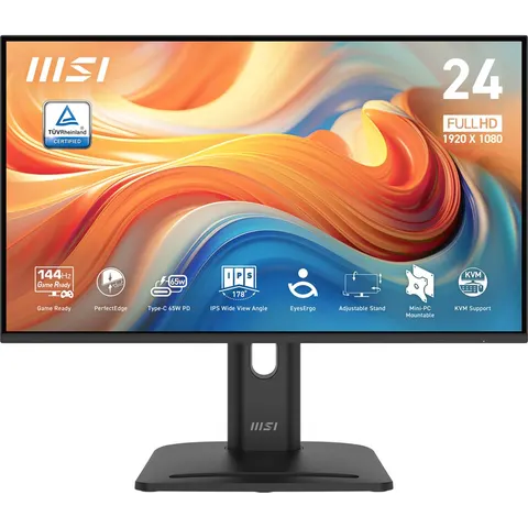 MSI Monitor PRO MP245PHG E14 23.8 cala/LED/FHD/Flat/144Hz/Black