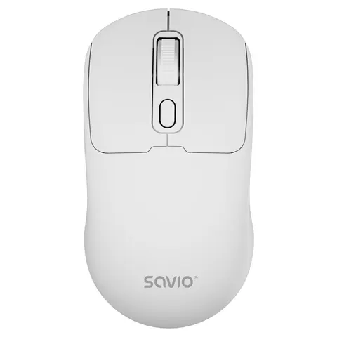 Savio Mysz bezprzewodowa MB-05 2.4 GHz Biała