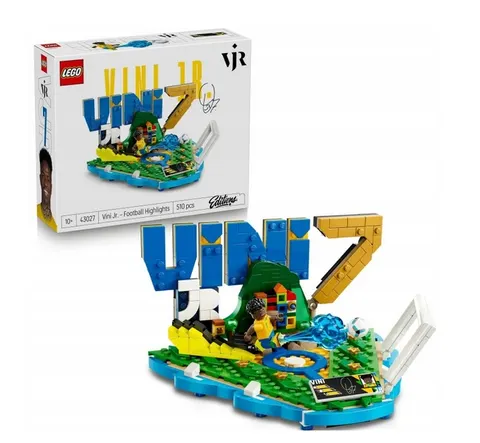 LEGO Klocki Editions 43027 Vini Jr. - piłkarskie momenty