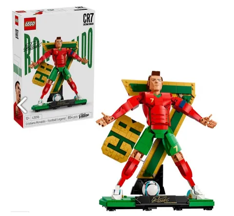 LEGO Klocki Editions 43016 Cristiano Ronaldo - piłkarska legenda