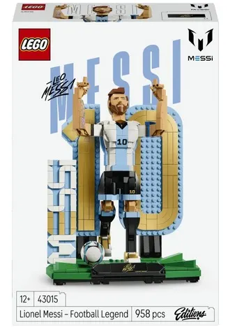 LEGO Klocki Editions 43015 Lionel Messi - piłkarska legenda