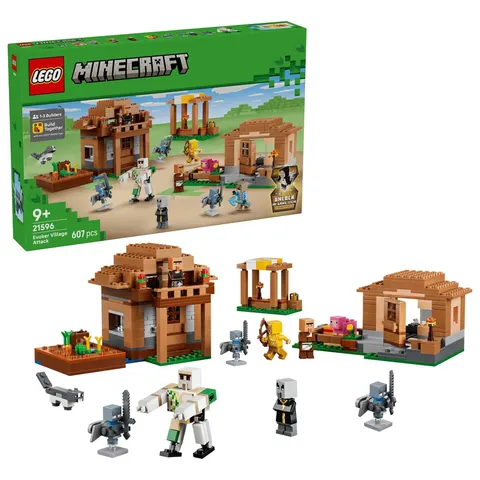 LEGO Minecraft 21596 Najazd przywoływaczy na wioskę