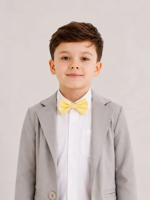 Muszka dziecięca Bananowa Pastel Yellow