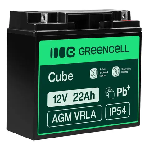Green Cell Akumulator AGM VRLA 12V 22Ah