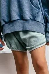 Szorty 214 TERRY SHORTS MINT booso