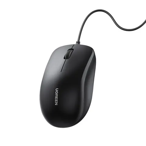 Ugreen Mysz przewodowa optyczna 1200 DPI - czarna