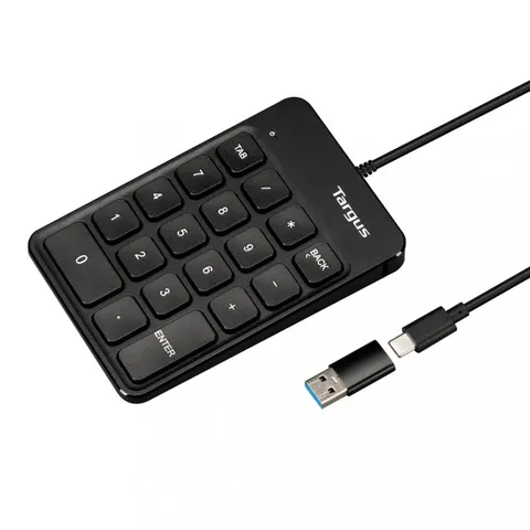 Targus Klawiatura numeryczna USB Wired Numeric EcoSmart Keypad
