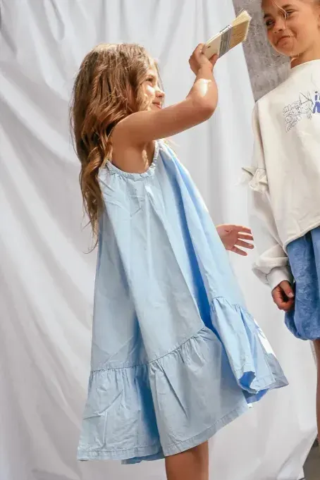 Sukienka 143 LIGHT BLUE DRESS booso