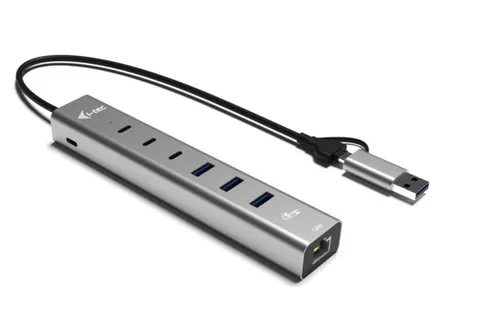 i-tec Hub USB-C/USB-A Metal Hub 6 port 3xUSBc/3xUSBa